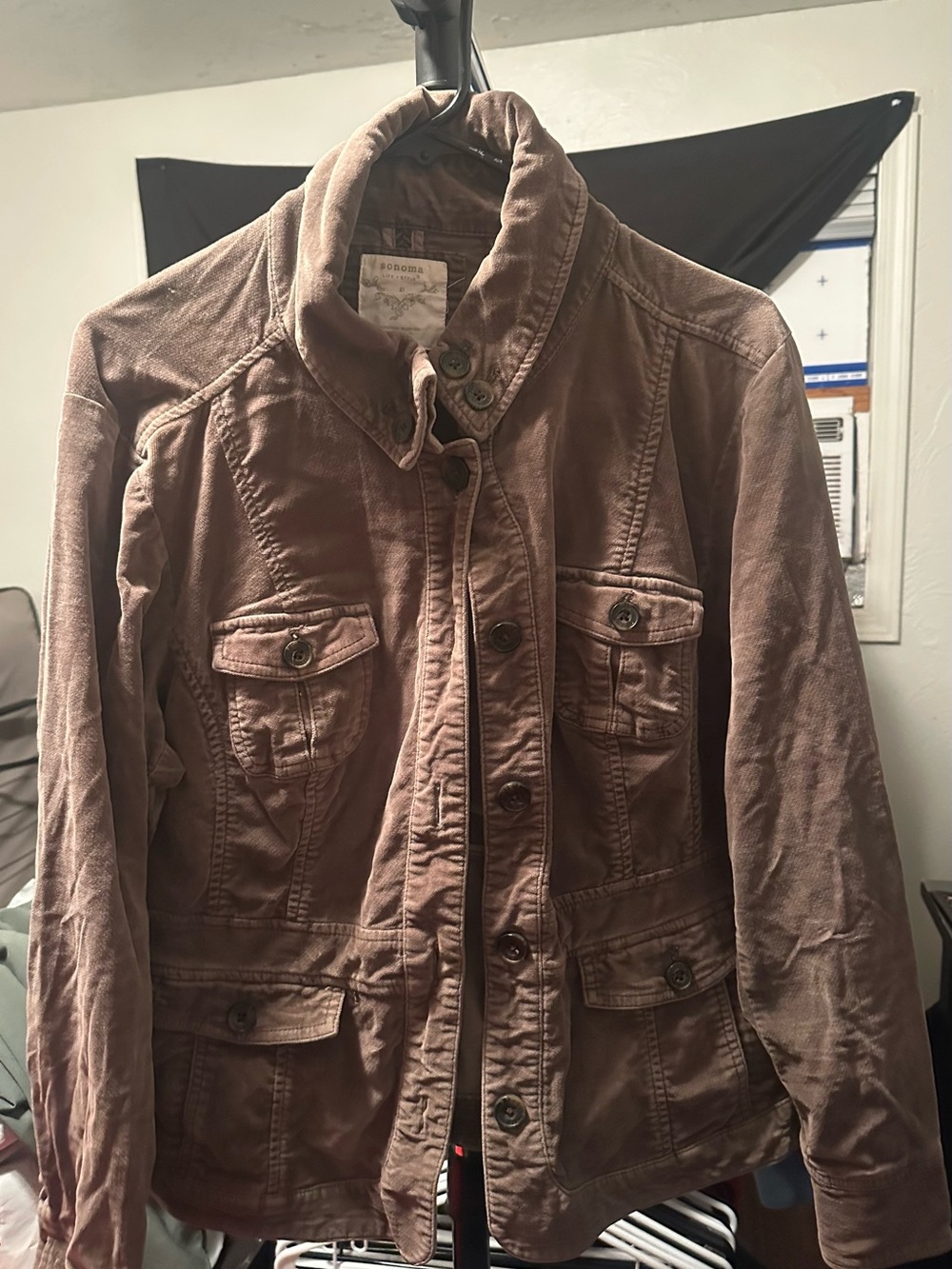 Women's Utility Jacket - Dusty Rose